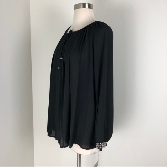 My Collection Beautiful Elegant Blouse with pearls - Picture 6 of 7